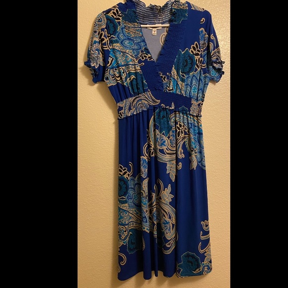 VINTAGE Intermission Short Sleeve StretchWomens Dress size 12 - Picture 11 of 11